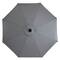9ft. Solar Lighted Outdoor Patio Market Umbrella